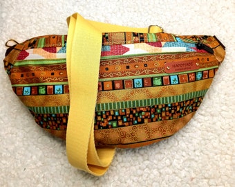 Marrakech spirit ethnic patterned fanny pack. Discover the essence of culture with this trendy fanny pack, Mother's Day gift