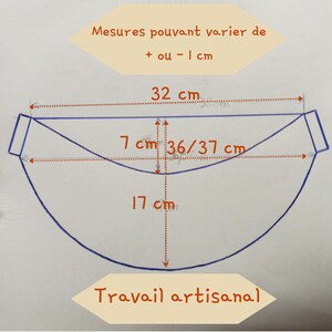 Marsupio retrò, tessuto effetto denim da donna XL, indossato sul busto, come cintura, marsupio con tracolla per adolescenti, marsupio, marsupio sul petto immagine 9