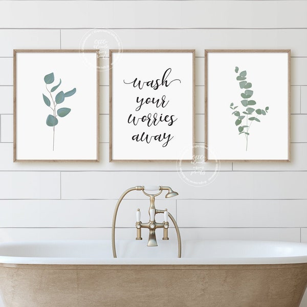 Master Bathroom Art - Etsy