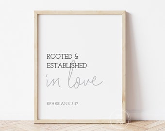 Love Bible Verse Print | Valentine's Day Decor | Valentines Printable Wall Art | Valentines Bible Verse | Love Wall Decor