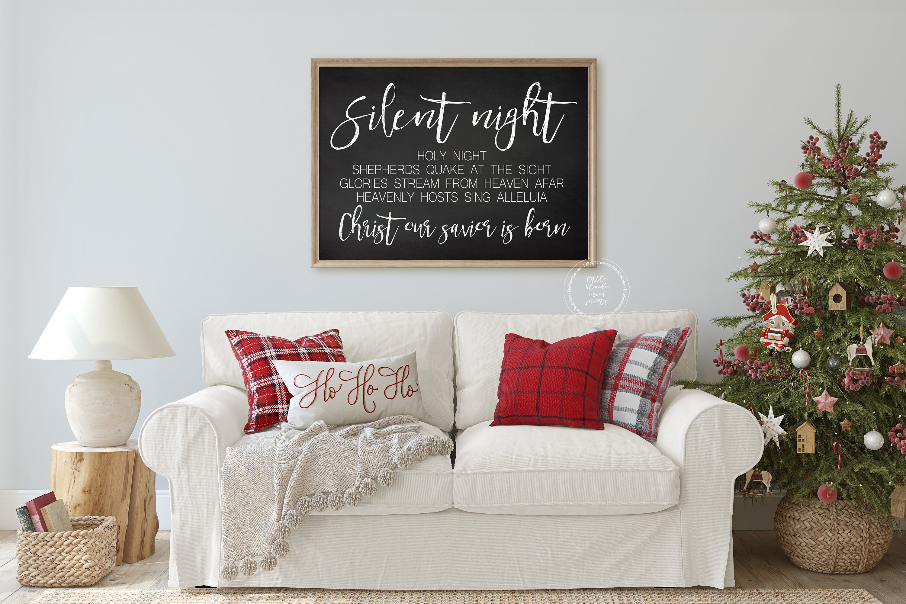 15+ Silent Night Wall Art