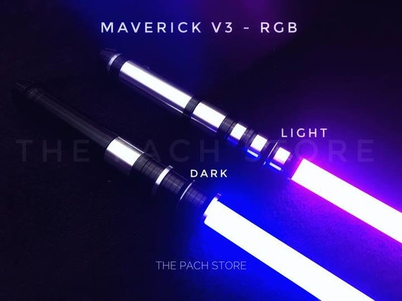 dark blue lightsaber