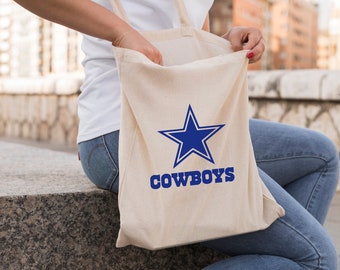 Cowboys tote bag, cowboys merch, dallas cowboys