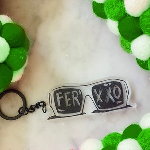 ferxxo sunglasses acrylic keychain ferxxocalipsis