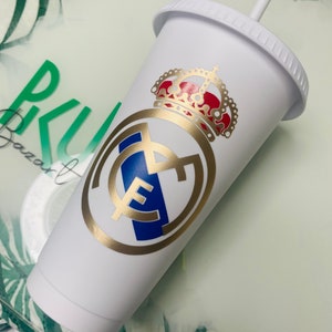 Real Madrid Cup, spain league, Soccer team, champions league, merengue , sport team tumbler, fathers day gift, for him