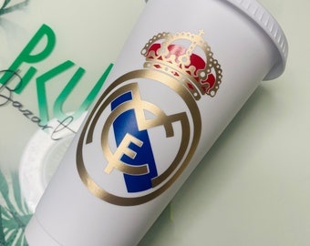 Real Madrid Cup, spain league, Soccer team, champions league, merengue , sport team tumbler, fathers day gift, for him