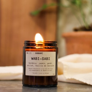 Hanami vegetable candle