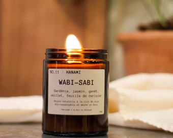 Hanami vegetable candle