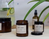Vegetable candle with soy wax NO.9 Aloe by Wabi-Sabi