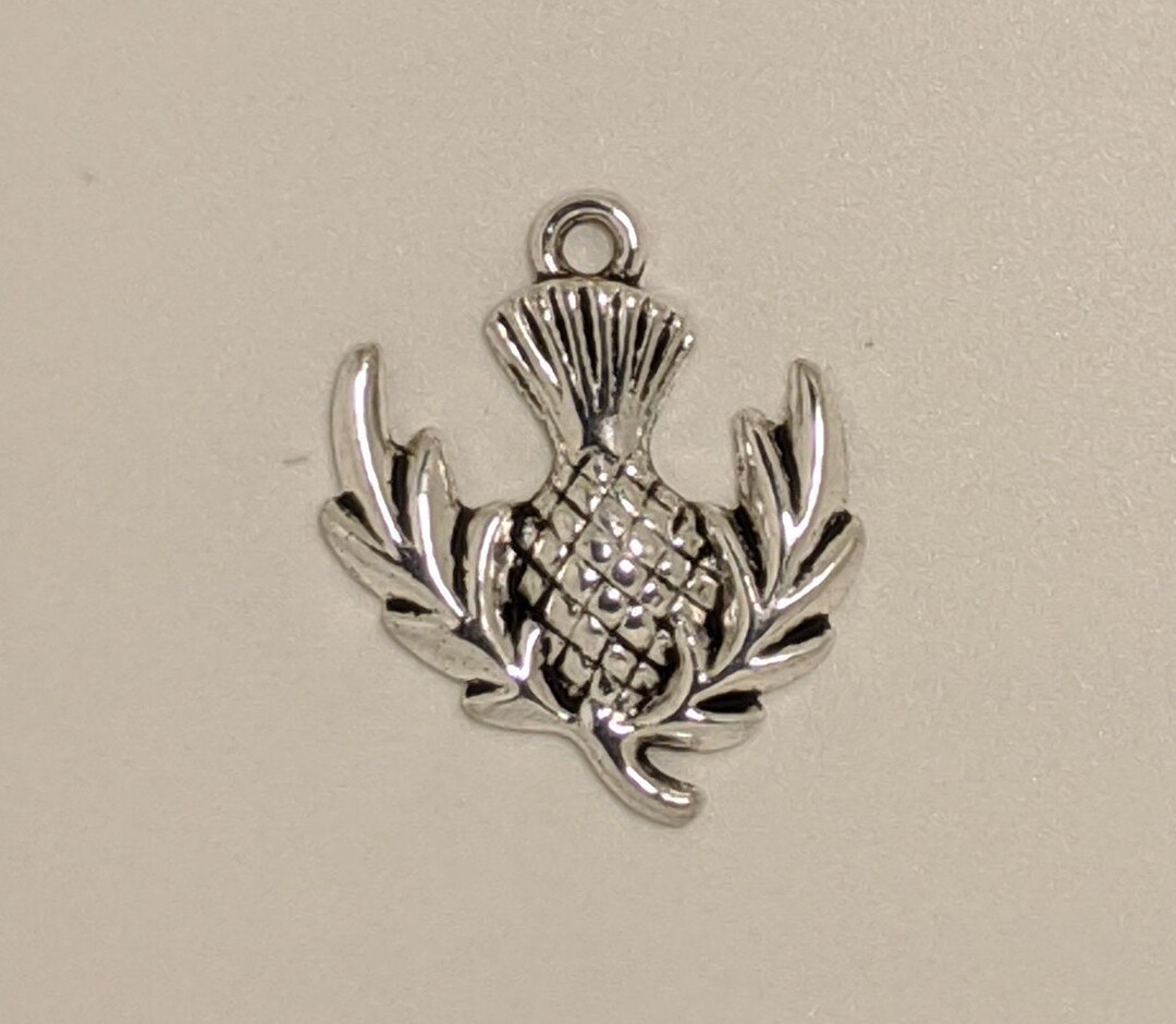 Scottish Thistle Charm Lot of 5 Etsy