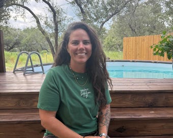 You're Safe Here Wildflower Shirt | Mental Health Awareness Tee | Handmade Floral T-Shirt | Comfort Gift