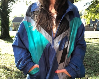 90s Windbreaker - Etsy