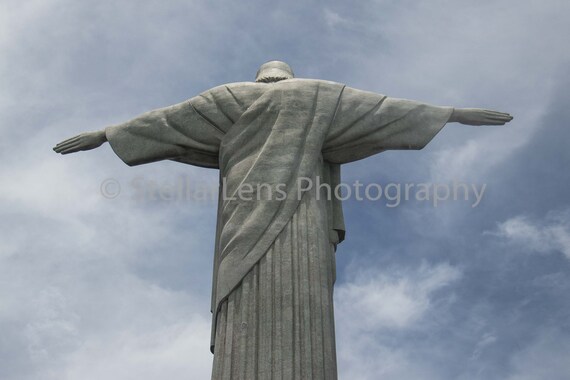 Christ The Redeemer Picture Cristo Redentor Print Corcovado.