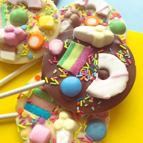Star Chocolate Lollipops Party Bag Fillers Etsy UK