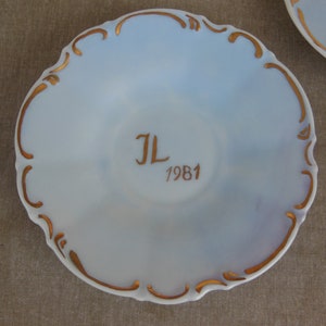 Porcelain , Hutschenreuther Revere , Vintage Porcelain Plates , Handmade Porcelain , Handmade German Plates