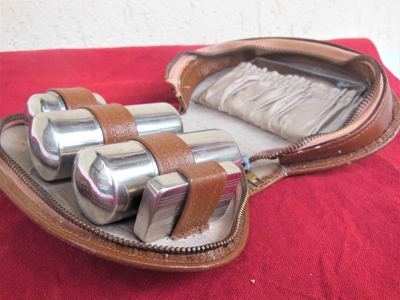 Retro Shaving Kit Vintage Barber Set Etsy