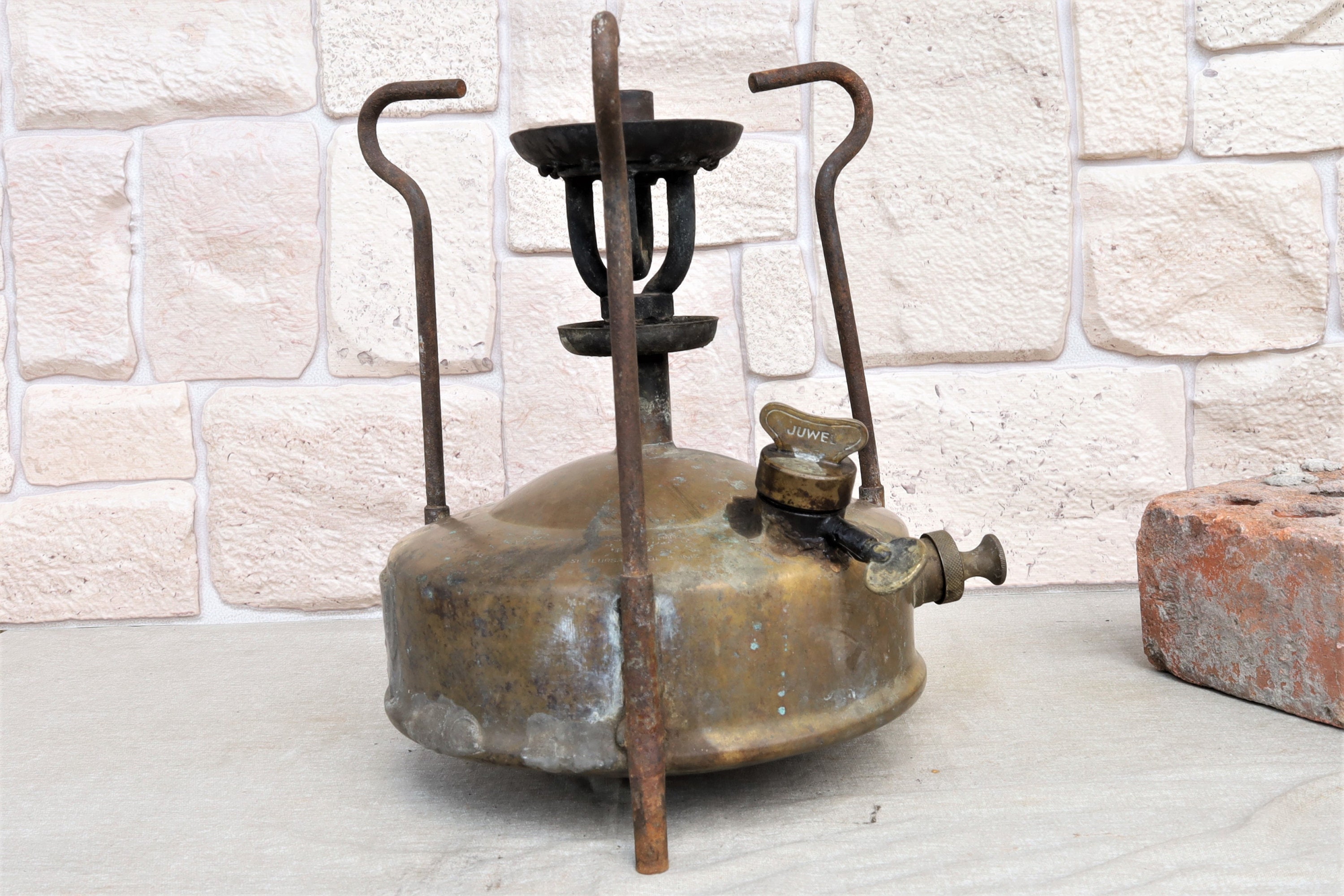 Classic Camp Stove, Vintage Tourist Primus, Antique Decor