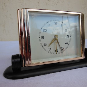 Vintage Table Clock ,  Alarm Clock ,  Alarm clock &quot;Slava&quot;