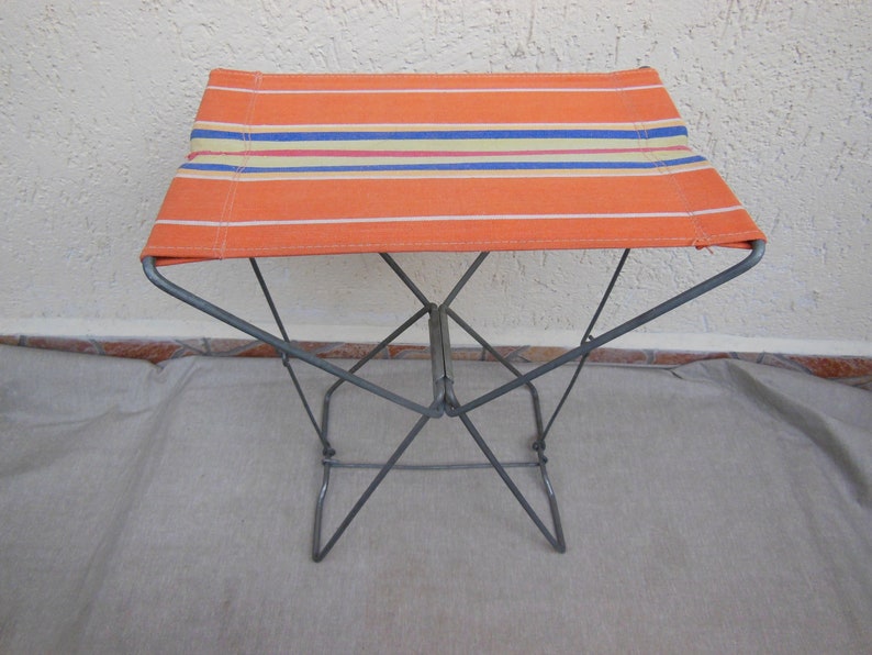 Fishing Chair Camping Chair Vintage Folding Chair Compact Small Chair