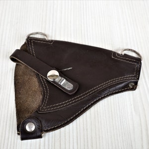 Vintage Holster, Lederen Holster, Pistoolhouder, Wapenhouder, Revolver accessoire, Wapen Case