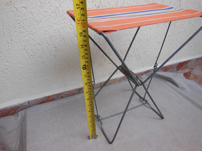 Fishing Chair Camping Chair Vintage Folding Chair Compact Small Chair