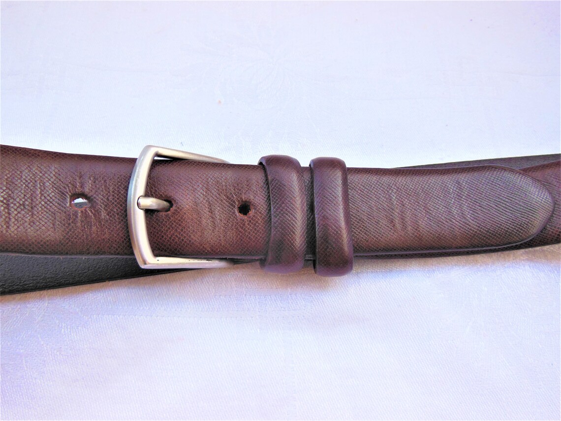 Bellido Men's Spanish Leather Belt Vintage Leather Belt Etsy UK