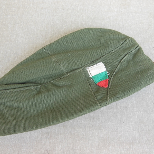 Vintage Soldier's Hat, New Military Hat ,Old Soldier's Hat, Bulgarian Soldier's Hat, Summer Soldier Hat