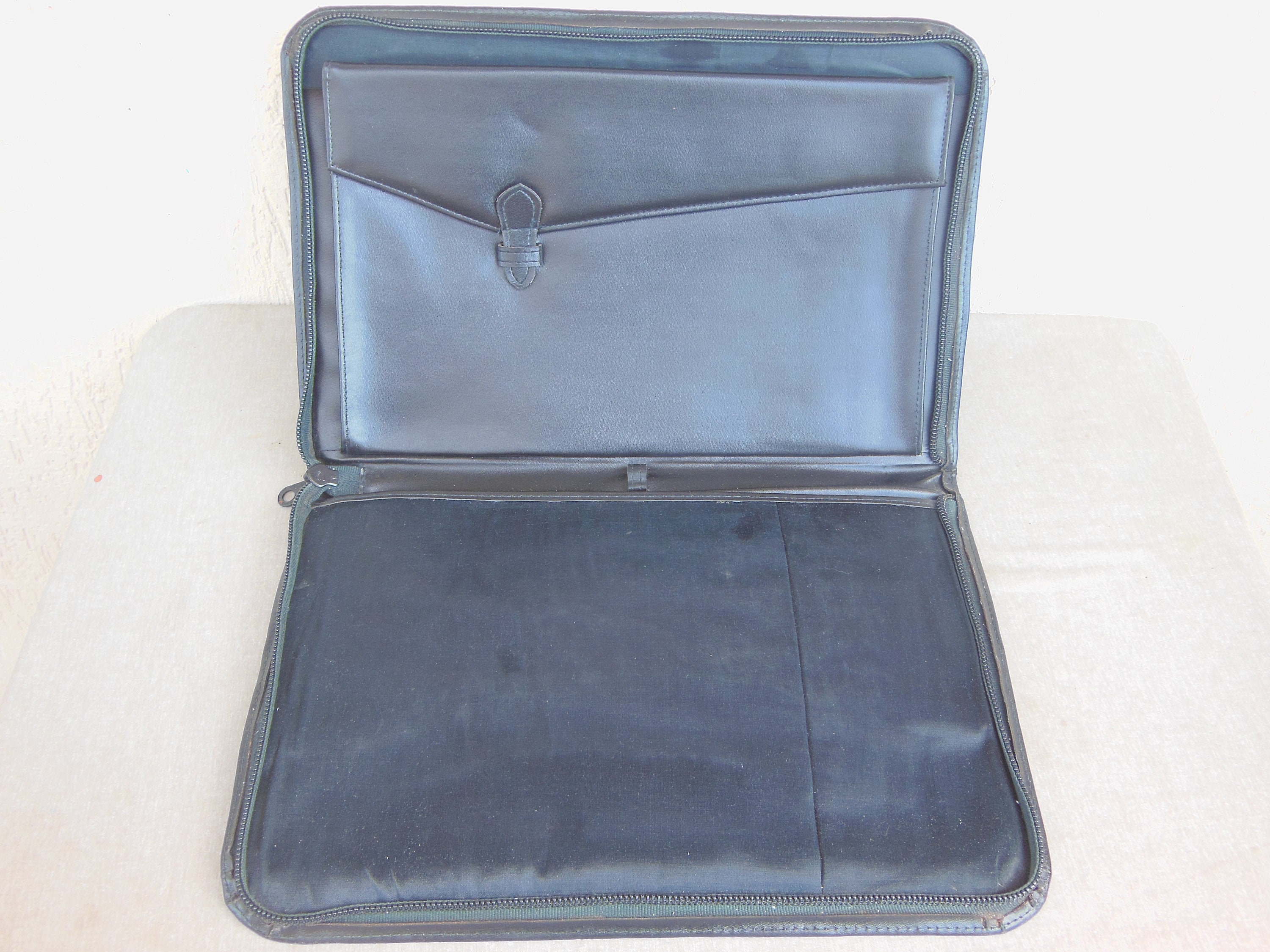 Vintage Document Folder , Old Folder , Document Organizer , Business Bag , Bag for documents