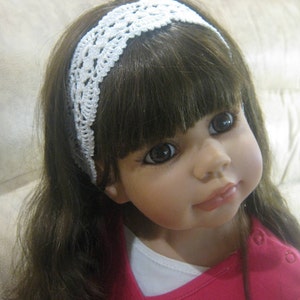 Crochet Headband Pattern PDF, Knitting Instruction for baby,girl, woman for summer, Handmade Knit lace headband, Instant Download, Pattern#5 image 7