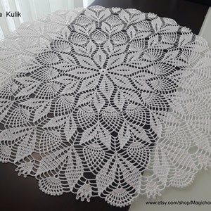 Crochet Doily Pattern Diagram Only, PDF Table center, Home Vintage decor, Knitted Lace tablecloth Knitting pattern Crochet project Diagram3 image 4