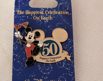 Mickey Mouse Happiest Celebration on Earth Official Disney Pin Trading Pin