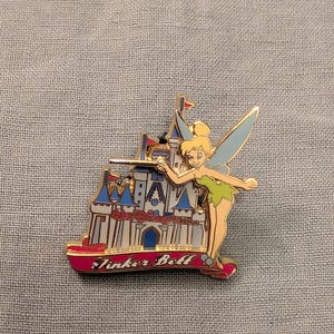 Tinkerbell Disney World Schloß offizieller Disney Pin Trading Pin