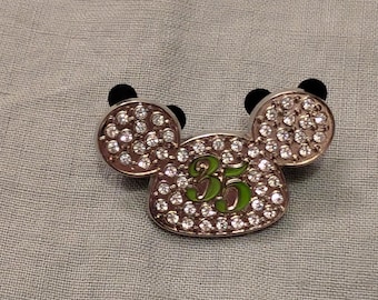 Disney Rhinestone 35 Ear Hat Official Disney Pin Trading Pin