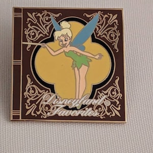Tinkerbell Storybook Disneyland Favorites Official Disney Pin Trading Pin