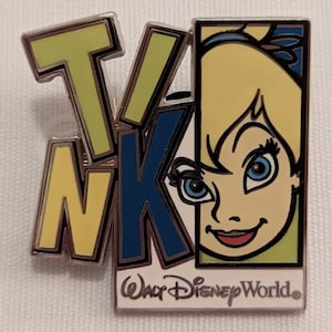 Abstract Tink Tinkerbell Official Disney Trading Pin