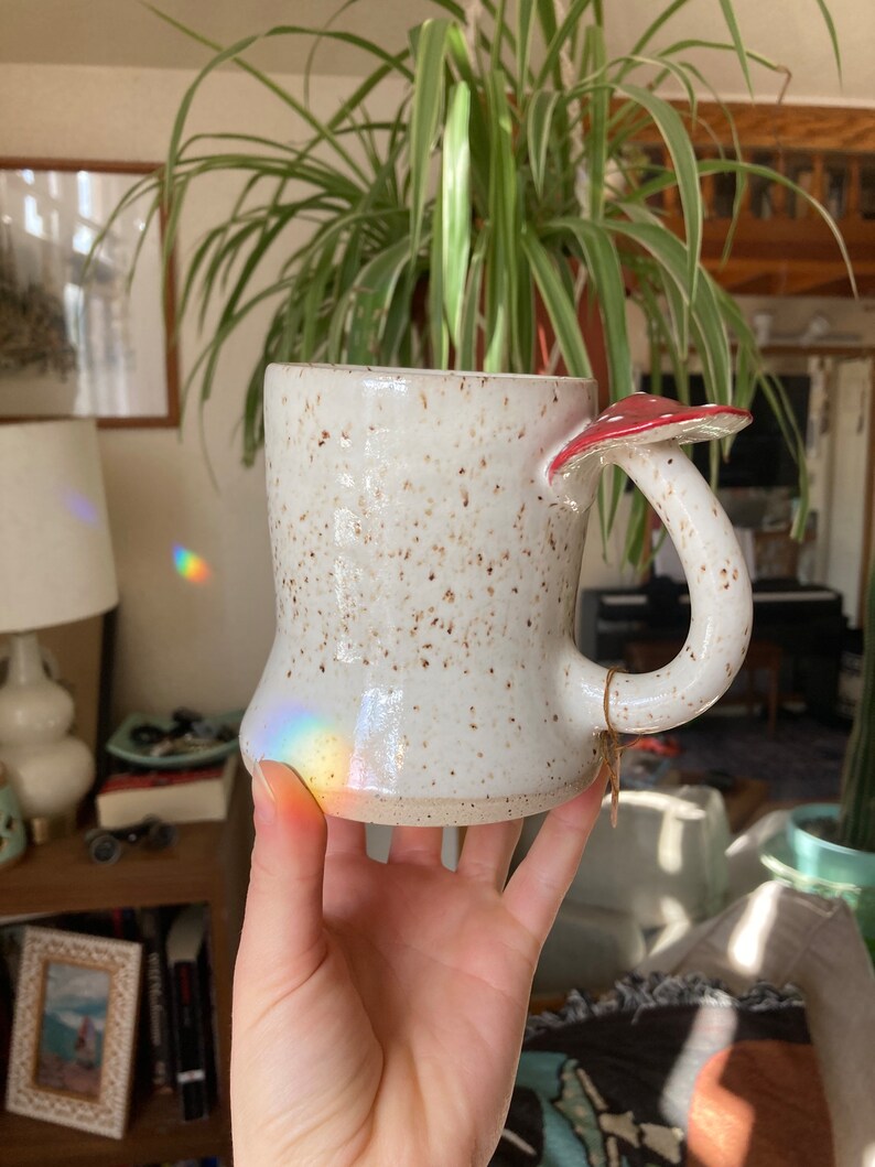 Mushroom Handle Mug Etsy