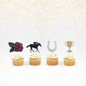 Derby Cupcake Topper/KY Topper/Cupcake Topper/Derby Party/Horse Race Cupcake Topper/Derby Bachelorette/Derby Decor/Kentucky/Derby Shower