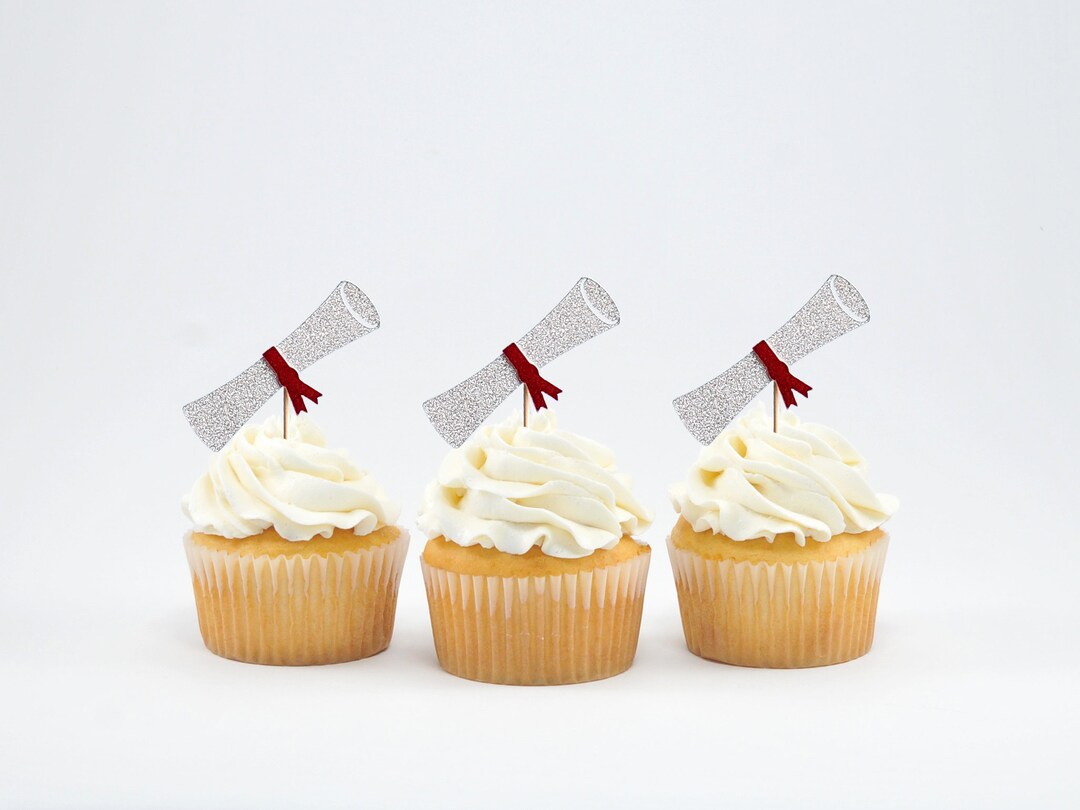 Diploma Cupcake Topper/2021 Topper/graduation Topper/graduation Party