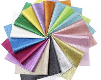 Canvas Glitter Vinyl 14 Colors To Choose From Faux Leather Sheets, Fall Synthetic Leather Sheets, Bow Making, Jewelry Making, polkadot