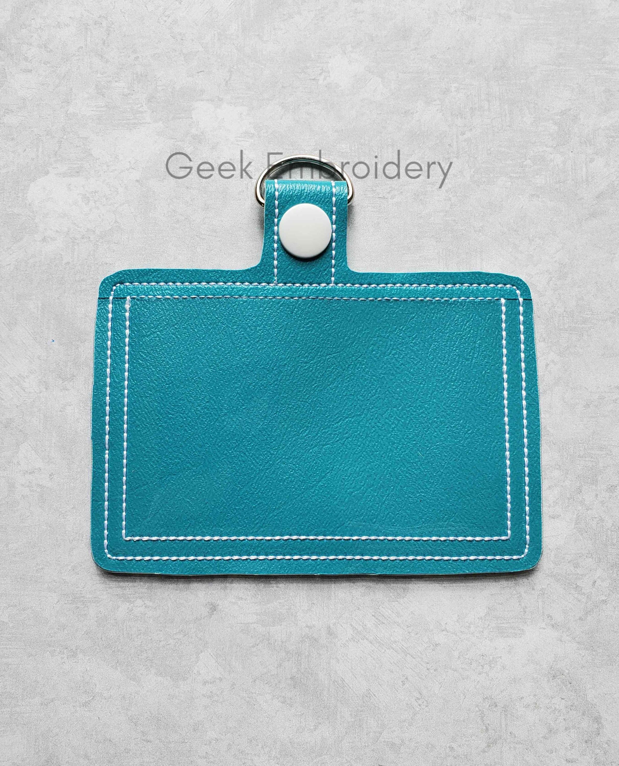 Horizontal id badge holder id badge holder lanyard Etsy