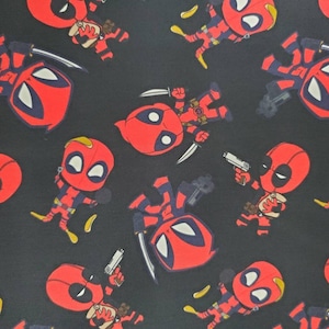 56&quot; Width Anti Hero Toss 100% Cotton Woven Fabric by the Yard or 1/2 yard or Fat Quarter or Tumbler Cut