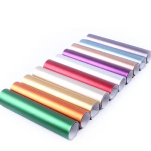 Metallic Sheen Vinyl Sheets Faux Leather Sheets, Fall Synthetic Leather Sheets, Bow Making, Jewelry Making