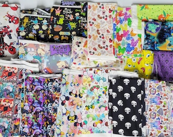 Custom 100% Cotton Woven Fabric Scrap Bag 3 pounds 6 ounces of fabric!