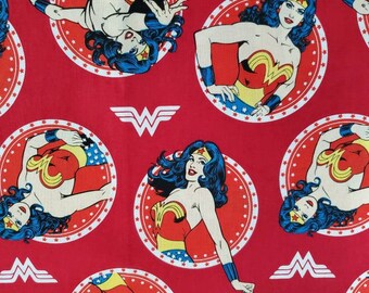 Wonder Woman Fabric Etsy
