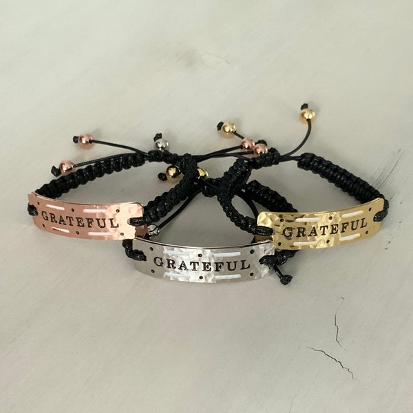 Grateful Vented In Brooklyn Aromatherapy Mini Diffuser Bracelet