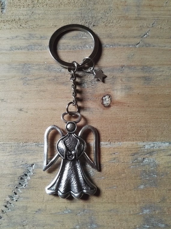 Magnifique porte-clés ange religieux petit ange pour croyants, breloque ange,  porte-clés de Noël pour maman, cadeau pour femme -  France