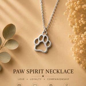 Kattenpootje ketting met pootjes kat sieraden minimalistische ketting schattige sieraden kat ketting met pootje ketting