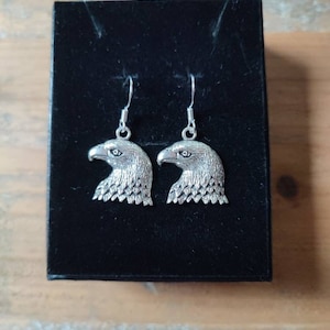 Eagle earrings with s925 earrings Eagle earrings Bird earrings
