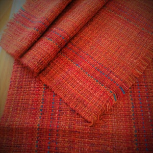 Marrakesh pair placemats terracotta spicy , handwoven, machine washable/dryable cotton rayon