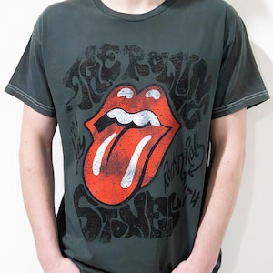 THE ROLLING STONES - It&#39;s Only Rock N Roll Unisex Tee (Rhinestones Optional) Officially licensed - 1960s music, rock band, beast of burden